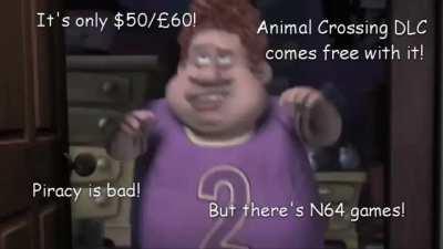 $50 for laggy N64 games?