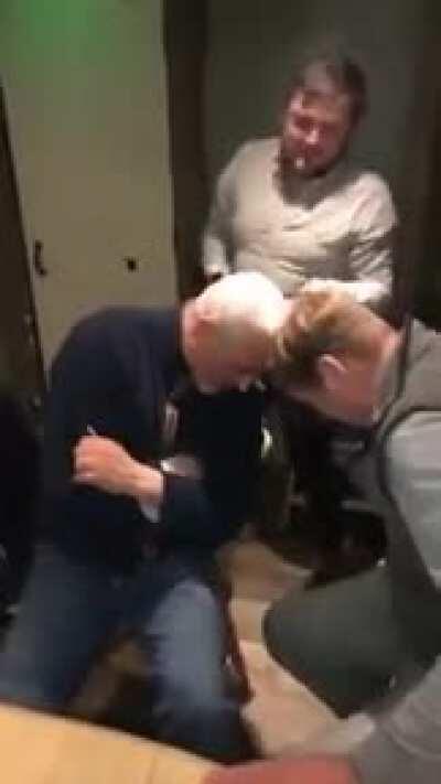 Russians passing the Olympic flame