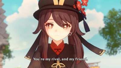 Hu Tao vs Furina Rock Paper Scissors