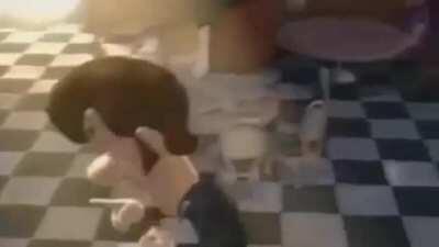 Posting Jimmy Neutron's dad dancing to anime songs everyday: Day 10