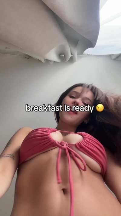 What will you do if I wake you up, fuck or snob?