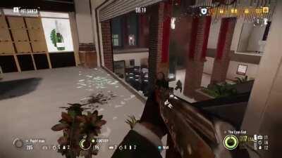 An insane amount of shields form a shield wall