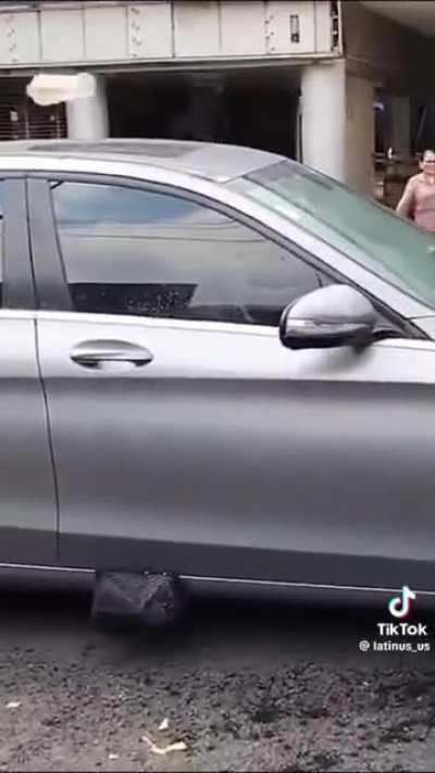 Viral Bigot Gets Pelted