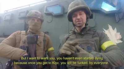 Ukrainian Military's Message to Russian Troops
