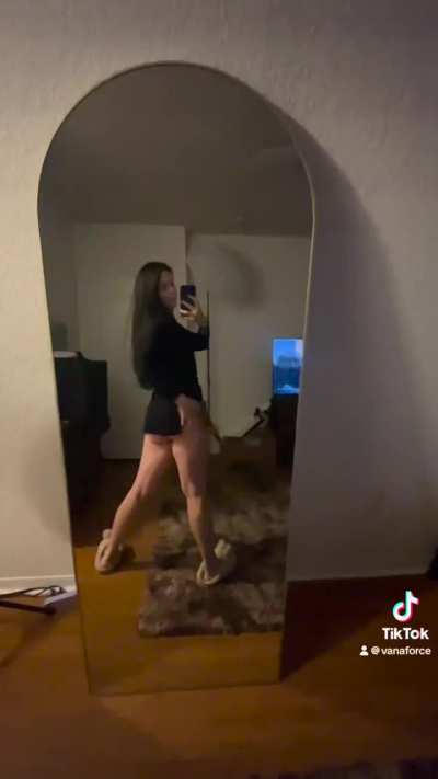 A little cheeky slip