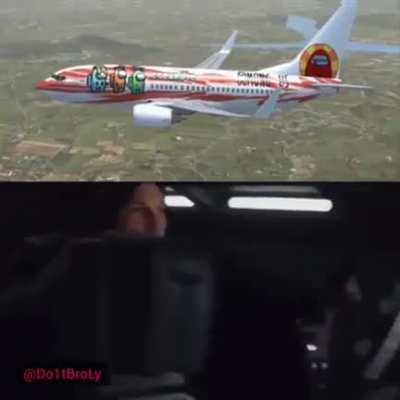 among us plane (happy birthday ryan)