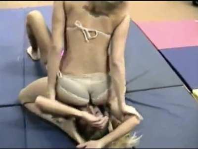 Maryanne said it was her goal to make the face of every woman she fought her sofa