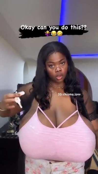 Oh well, Perks of having big boobs, it acts as storage containers. Okay bye.. 😂🏃🏽‍♀️🏃🏽‍♀️