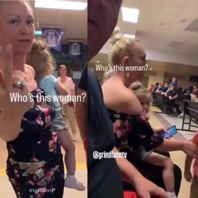 Racist Karen spits on a black woman because she was sitting to close to her.
