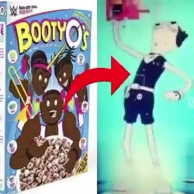 this fish is eating booty-o's!!!!