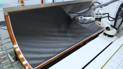 World’s largest known thermoplastic aircraft structure