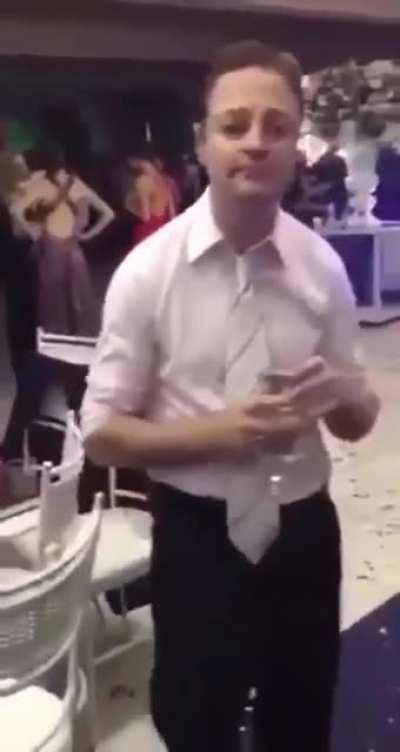 There are reasons we didn’t have booze at our wedding reception.