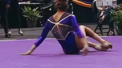 LSU’s ALYONA SHCHENNIKOVA 💜💛🤸🏼‍♀️