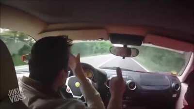 Guy Almost Crash During Test Drive