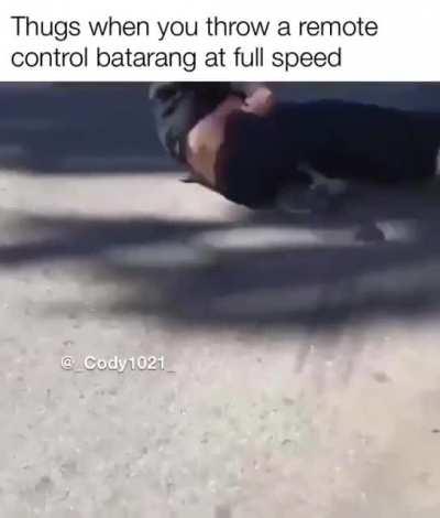 Always make sure to hit them in the d1ck