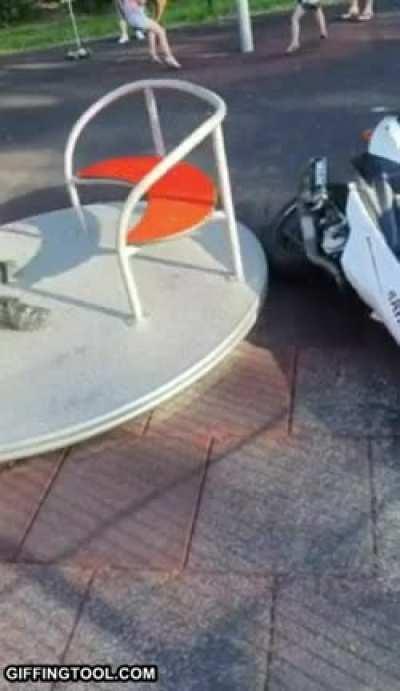 Centrifugal force ain't nothing to play with