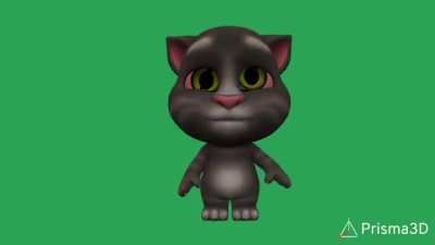 My Talking Tom 2 1999 Glitch Green Screen