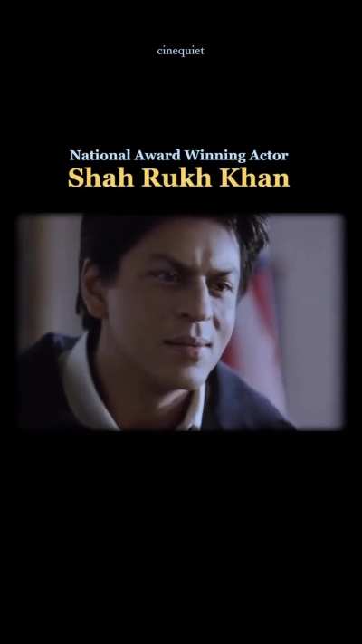 Is this the best SRK has ever acted?