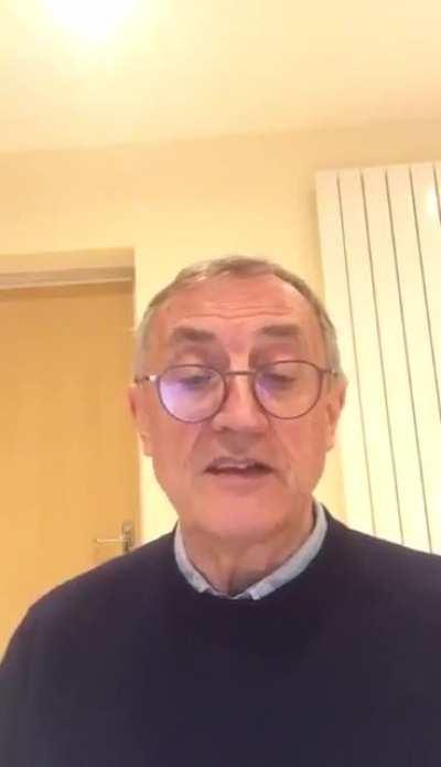 I think he's invented a new language...