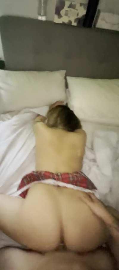 Taking it like a good girl