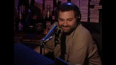 Richard gags on Sal's spit-soaked banana to meet Dave Grohl (6-14-05)