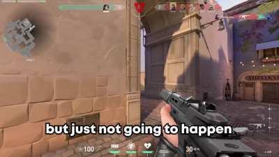 Tip #1 How to ACTUALLY be good at Valorant (full video in comments)