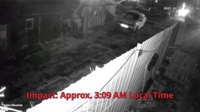 Report: (Another) Suspected Ukrainian drone raid on facilities of Russia's 112th Missile Forces Brigade in the city of Shuya, Ivanovo Region (Russia). Includes surveillance video showing timestamp of two of the impacts. Published April 17, 2025