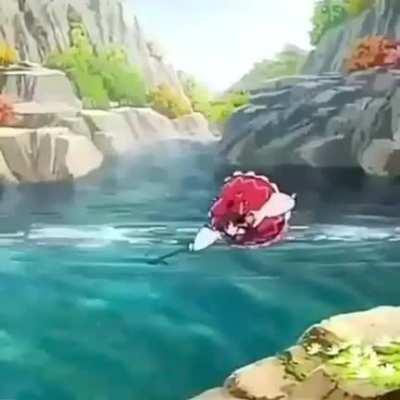 Little girls are flying around trying to kill each other and we're just on the ground like