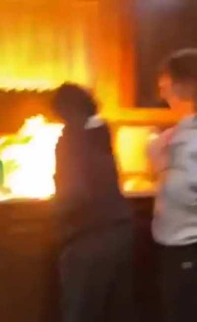 WCGW When I mix burning oil with water