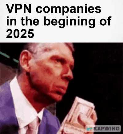 In the UK in the beginning of 2025 porn sites are going to need ID checks to make sure they are 18+, many users are not happy with many of them using VPNs or going to more shadier sites. I love my government deteriorating privacy in the name of 
