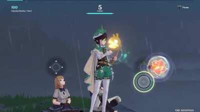 Note: Don’t play the lyre outside during a storm.