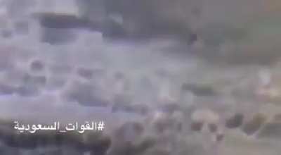 Saudi forces target two Houthis on Saudi-Yemeni border (date unknown)
