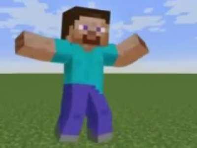 steve dancing to otherside low quality