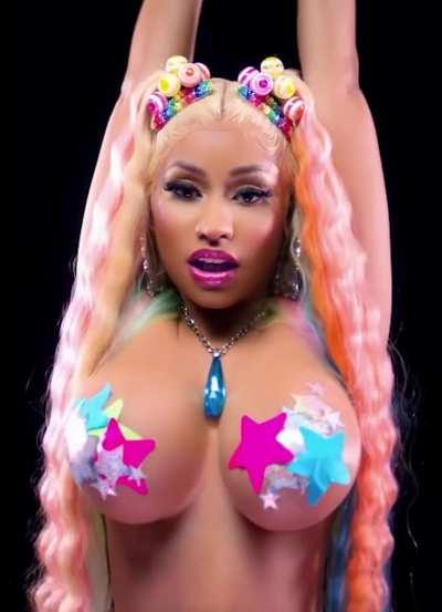 Nicki Minaj has juicy ones