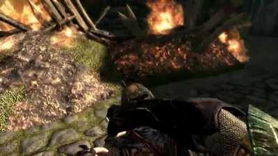 I play skyrim for the plot...