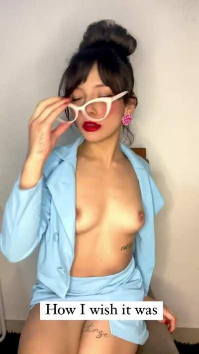 Is it bad that I really want my boss to bend me over his desk?