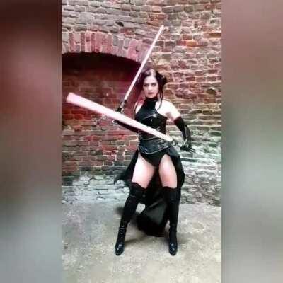 Black princess Leia is so slay, Credit purplemuffinz