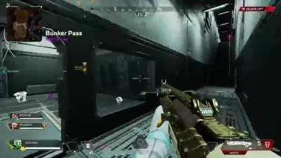 Could see the fear in his eyes.