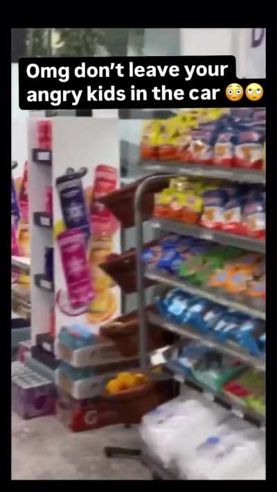 Child Crashes Parent’s Car Into Store Twice