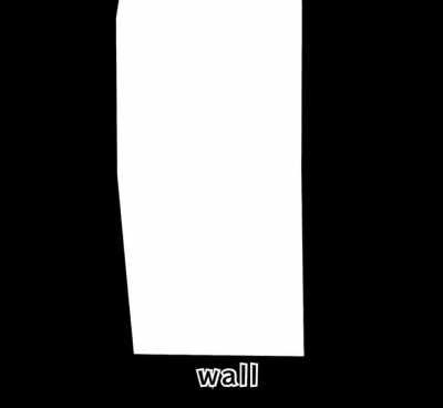 a tofu saying wall 3 times
