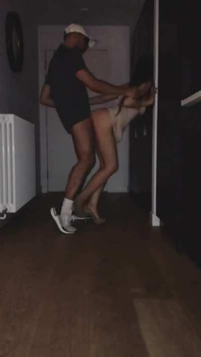 Pulling my hair while fucking me hard from behind