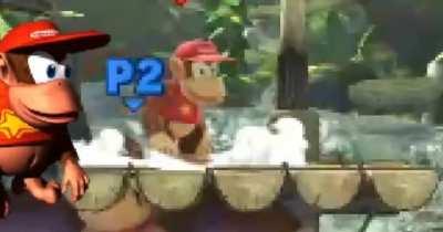 Donkey Kong's new up-smash