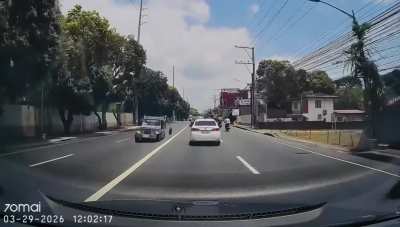 Straight back to the tire shop
