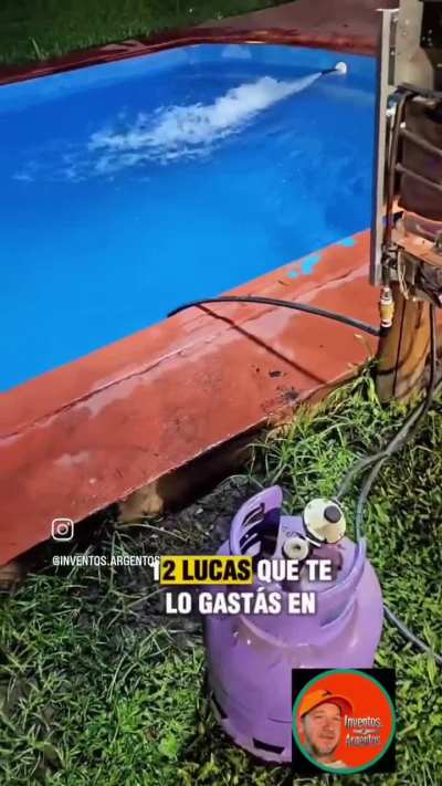 Flaco fabrica una caldera para la pileta y te lo muestro: