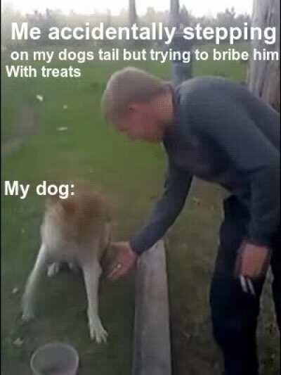 He accepted my offer