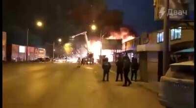 failing the fire safety at Pyrotechnics Market