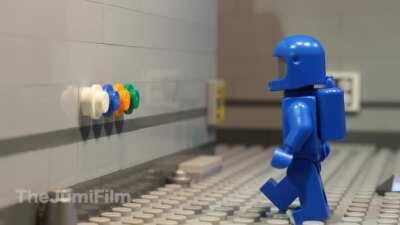 Blue is blind - Another Among Us Lego stop motion I made