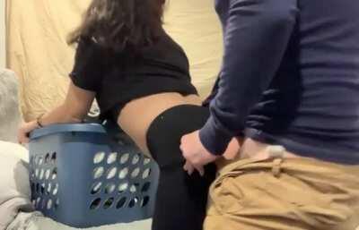 My holes are never safe 🥺 At least he promised to buy me new leggings