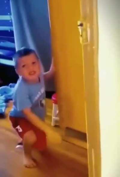 That door didnt have to do him dirty like that