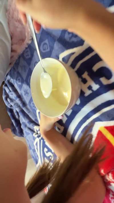 Would you suck yogurt out my ass